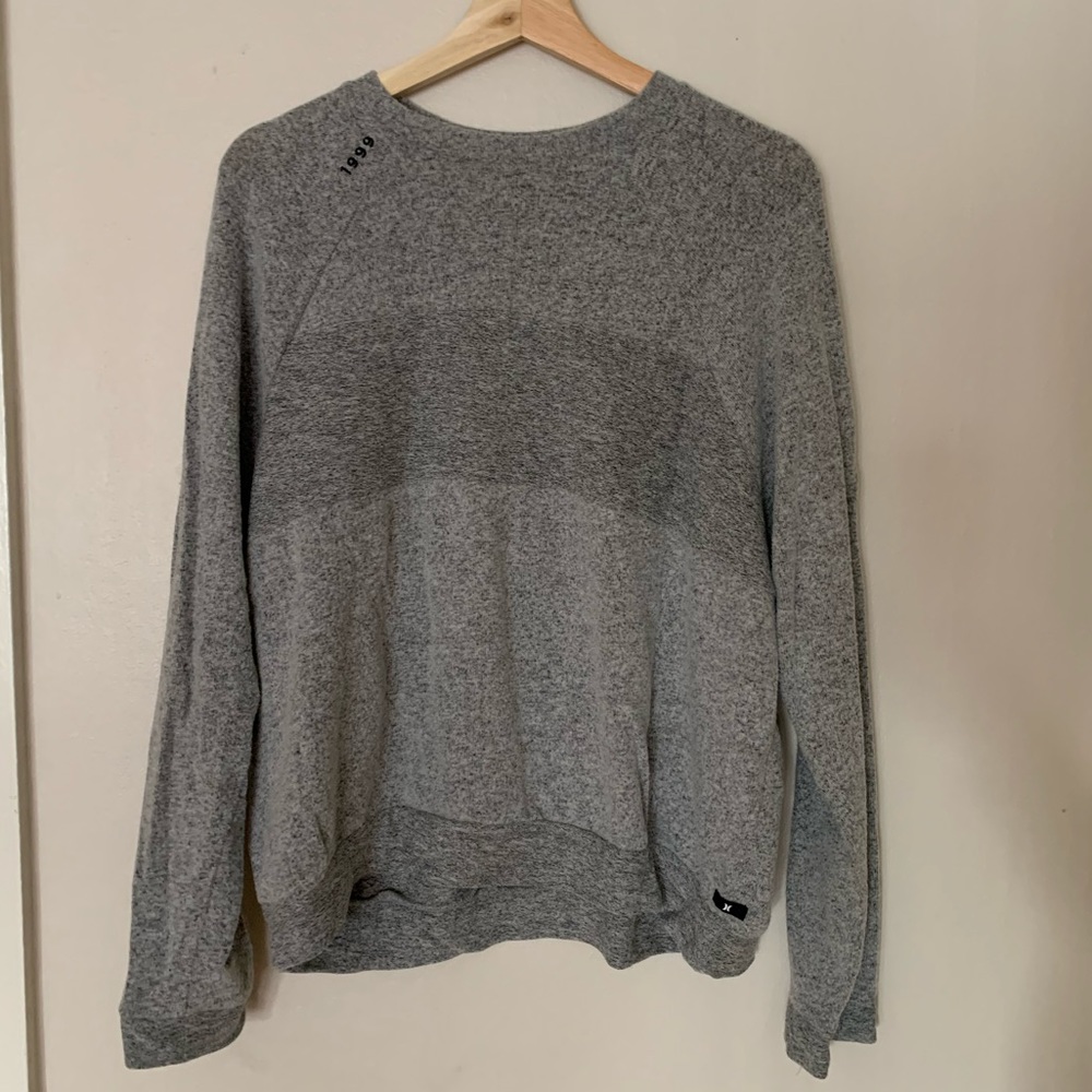 Hurley Gray Soft Crewneck Sweater